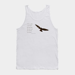 As Free as the Hawk Tank Top